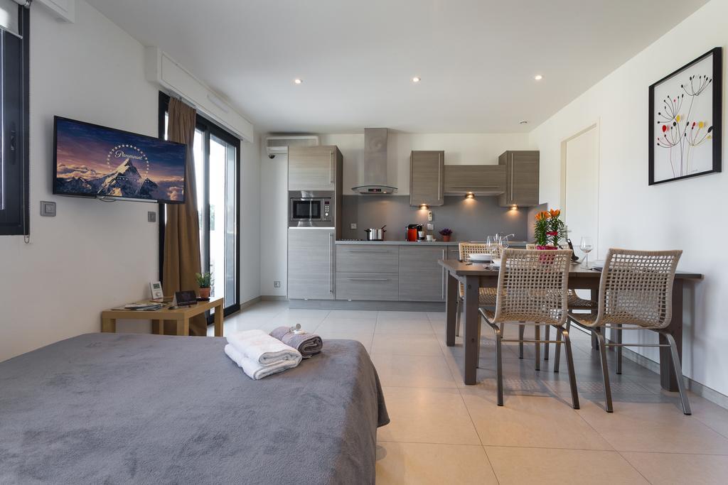 Appart Azur Apartamento Saint-Laurent-du-Var Quarto foto
