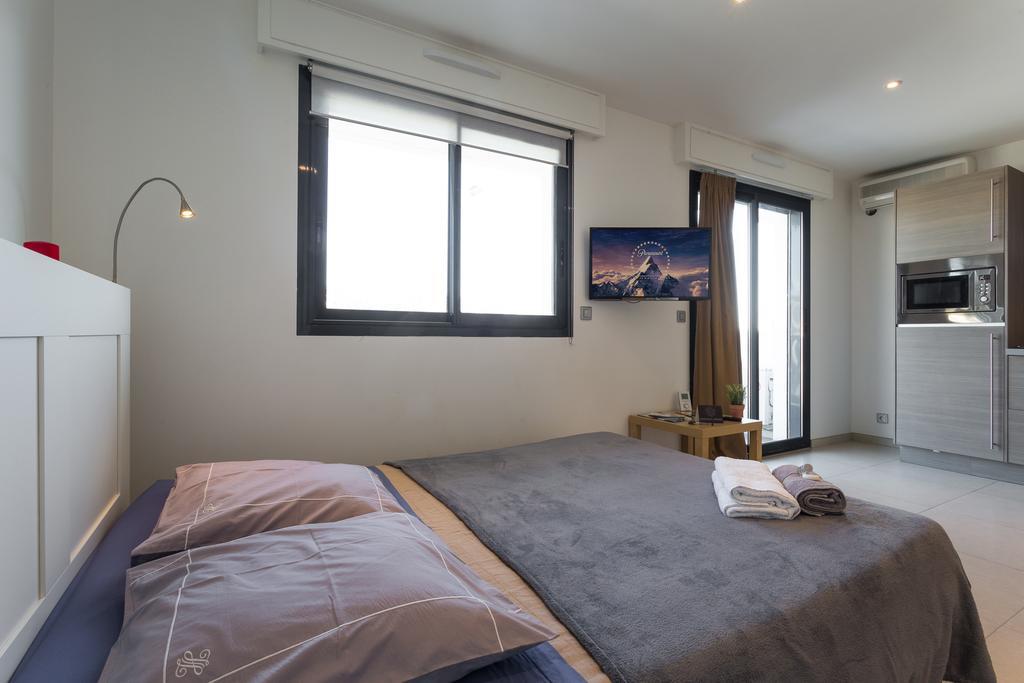 Appart Azur Apartamento Saint-Laurent-du-Var Quarto foto