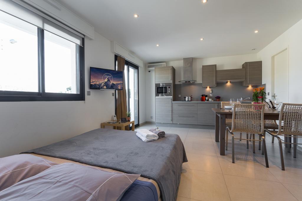 Appart Azur Apartamento Saint-Laurent-du-Var Quarto foto