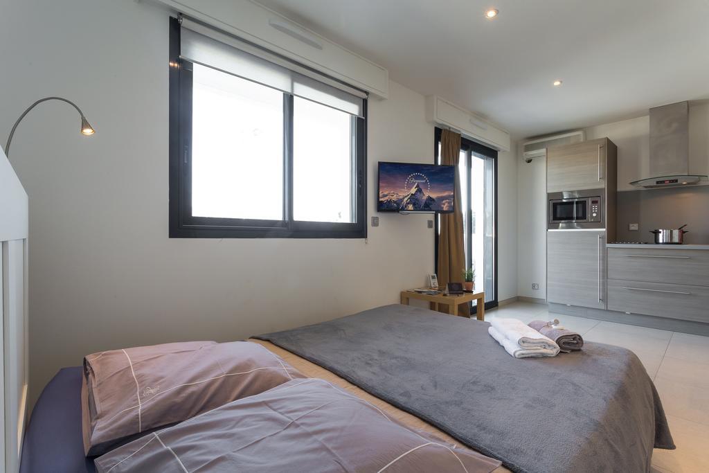 Appart Azur Apartamento Saint-Laurent-du-Var Quarto foto